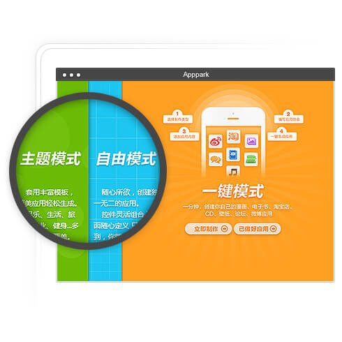 三大模式 APP需求全覆蓋