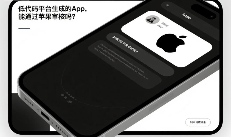 低代碼平臺生成App能否通過蘋果App審核?